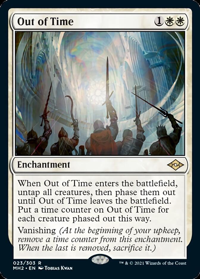 mtg time counter cards Out of Time [Modern Horizons 2]