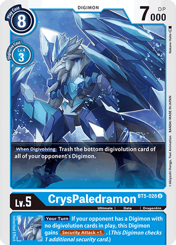 CrysPaledramon [BT5-028] [Battle of Omni]