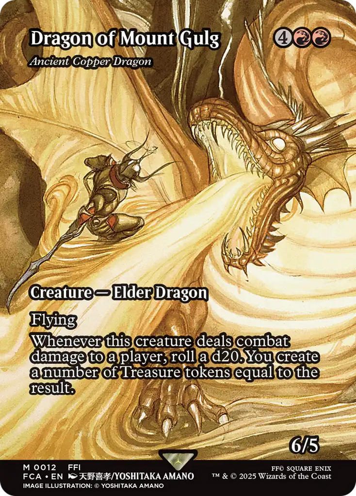 Dragon of Mount Gulg - Ancient Copper Dragon (Showcase) [FINAL FANTASY