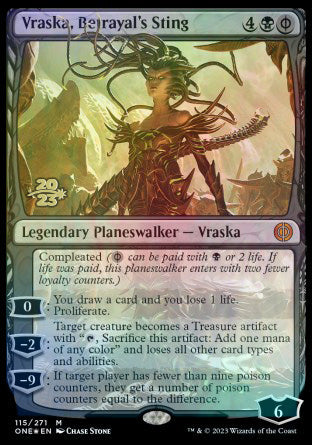 mtg vraska cards Mtg altered art card-Vraska, Relic Seeker A
