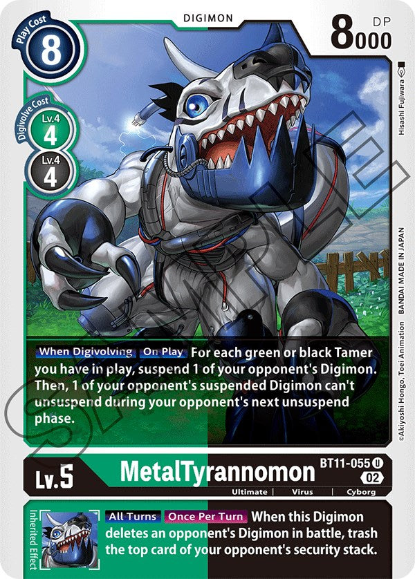 MetalTyrannomon [BT11-055] [Dimensional Phase]