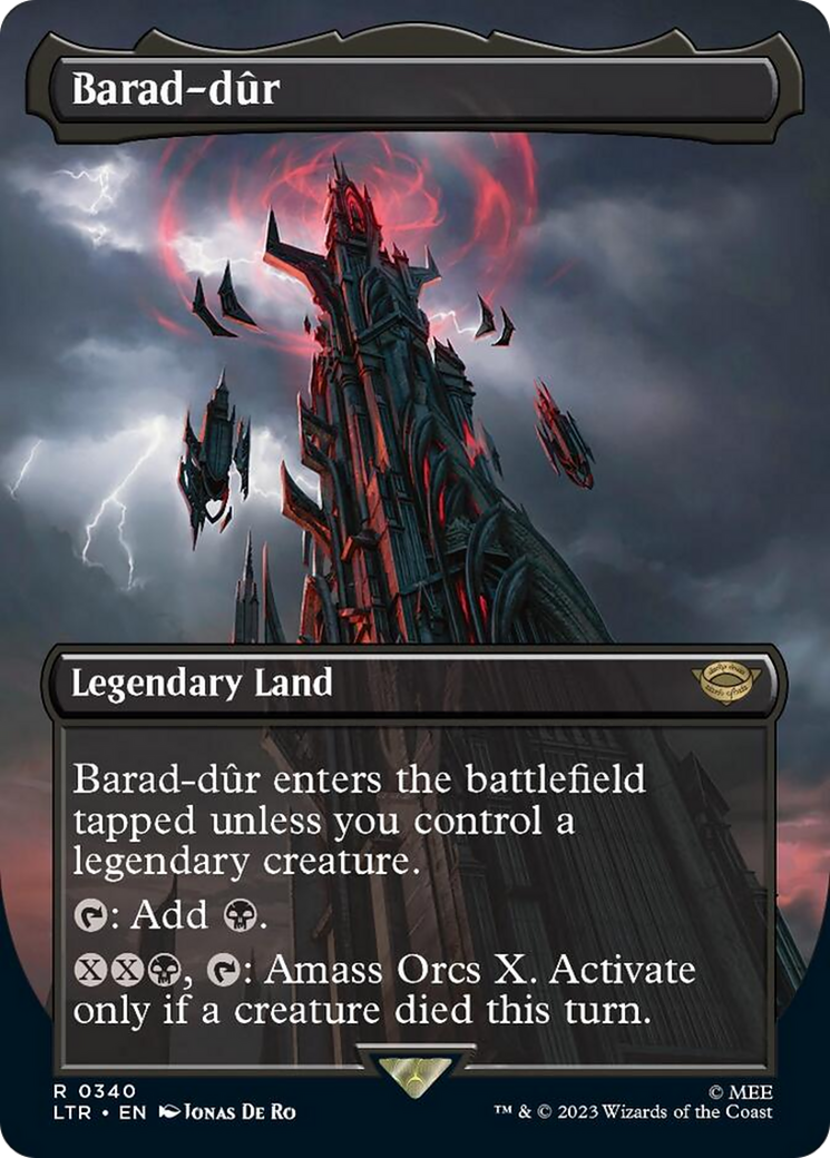 mtg lotr alternate art cards Generic Aragorn, The Uniter 02 Foil main image 1