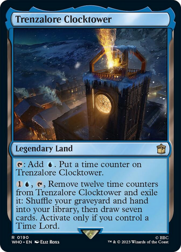 draw seven cards mtg Trenzalore Clocktower [Doctor Who]