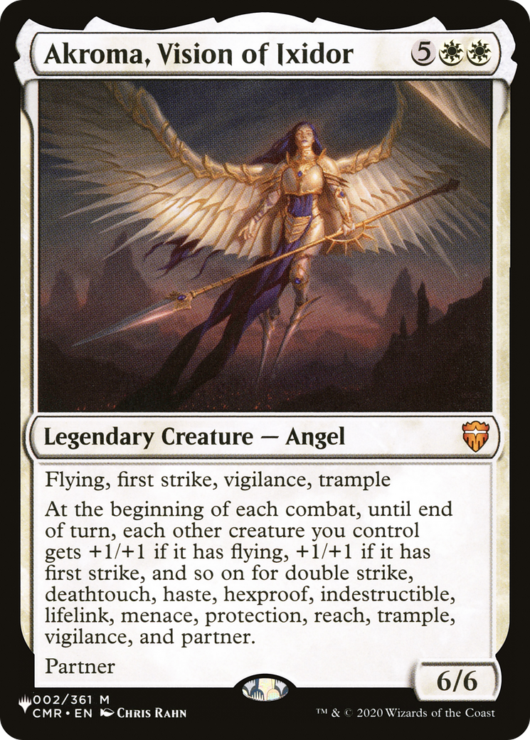 Akroma, Vision of Ixidor [The List]