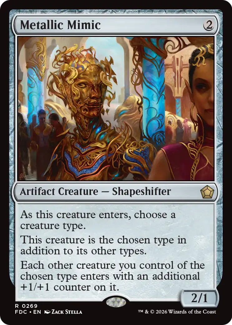 Metallic Mimic [Foundations Commander]