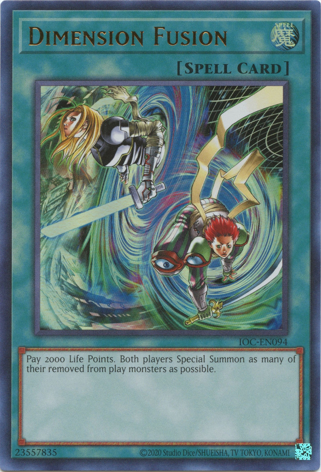 de fusion yugioh card Battle Fusion (DLCS-EN019) [Dragons of Legend: The Complete Series] –  Pokemon Plug