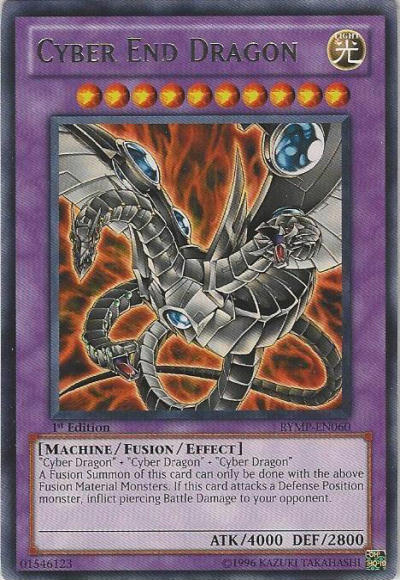 cyber dragon fusion monsters Cyber End Dragon [RYMP-EN060] Rare