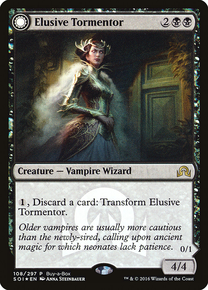 Elusive Tormentor // Insidious Mist (Buy-A-Box) [Shadows over Innistra