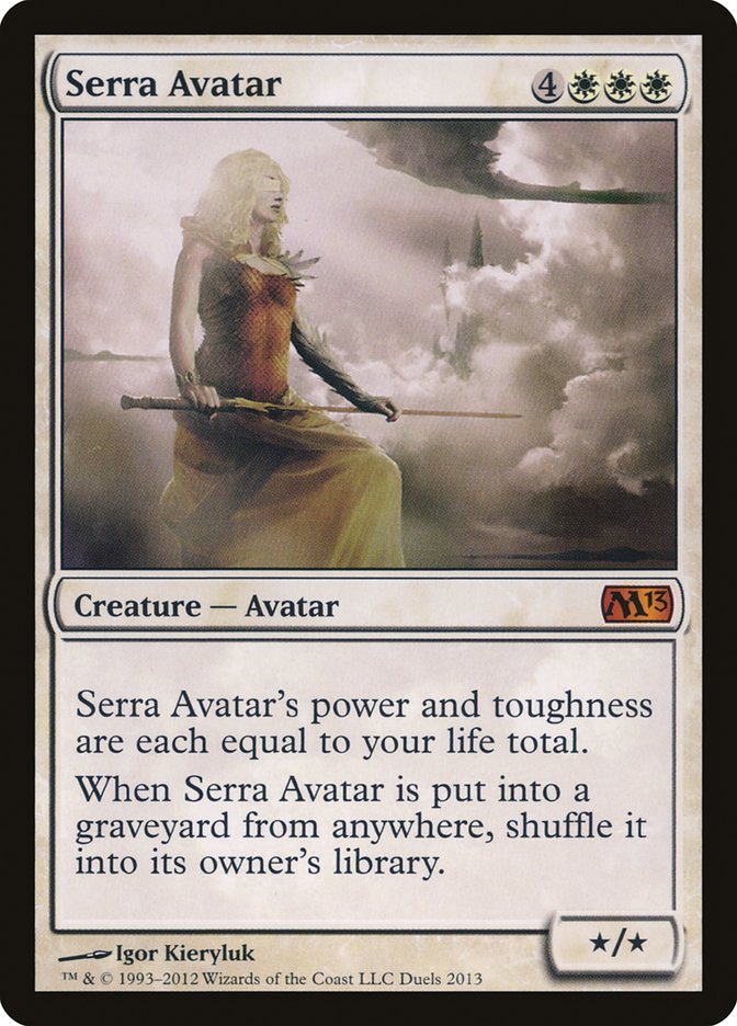 Serra Avatar (Duels of the Planeswalkers Promos) [Duels of the Planesw Serra Avatar (Duels of the Planeswalkers Promos) [Duels of the Planesw