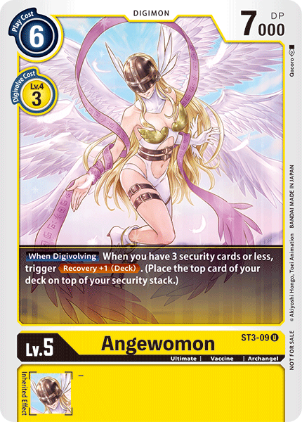 angewomon digimon card CoreTCG - Angewomon