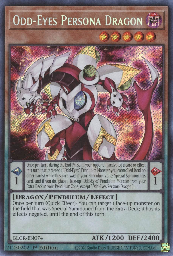 yugioh card odd eyes dragon Odd-Eyes Arcray Dragon (Quarter Century Secret Rare) [AGOV-EN030] Quar –  Dungeons & Javas main image 0