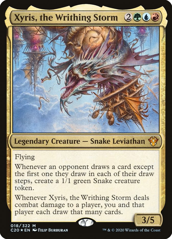 Magic The Gathering: Commander: Dominaria United Xyris, la Tempesta Serpeggiante Xyris, the Magic The Gathering: Commander: Dominaria United Xyris, la Tempesta Serpeggiante Xyris, the