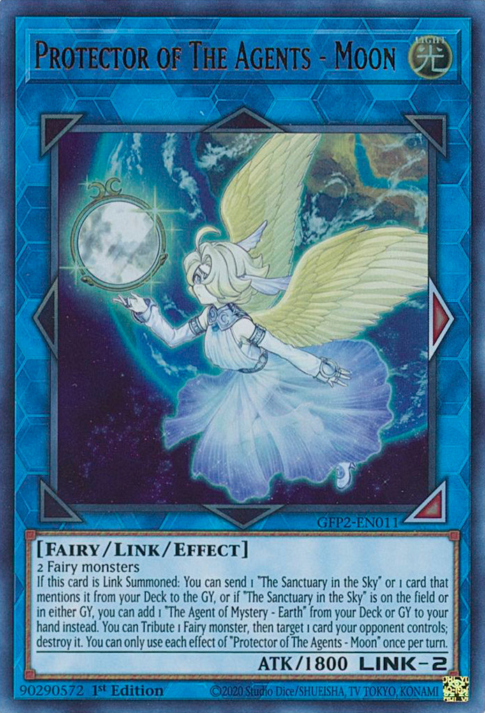 moon yugioh card Protector of The Agents