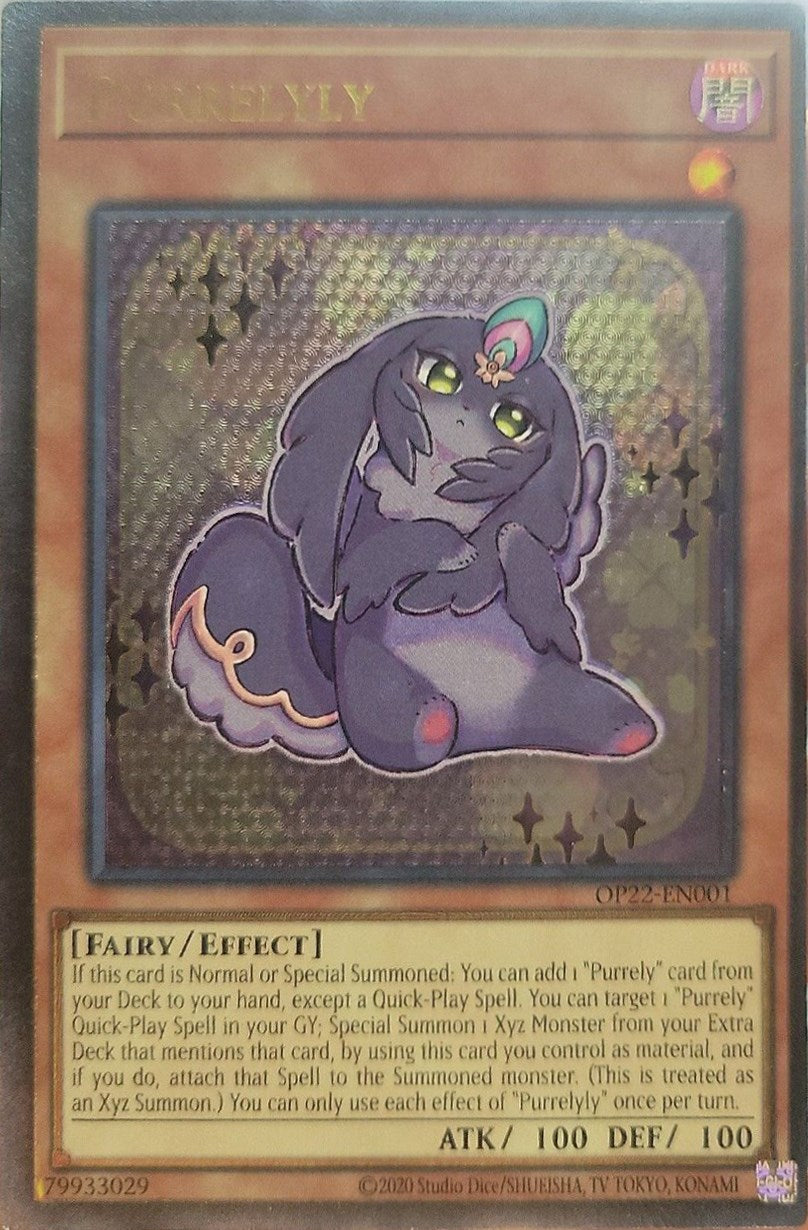 purrely cards yugioh Purrely Delicious Memory - AMDE-EN023 Rare main image 0