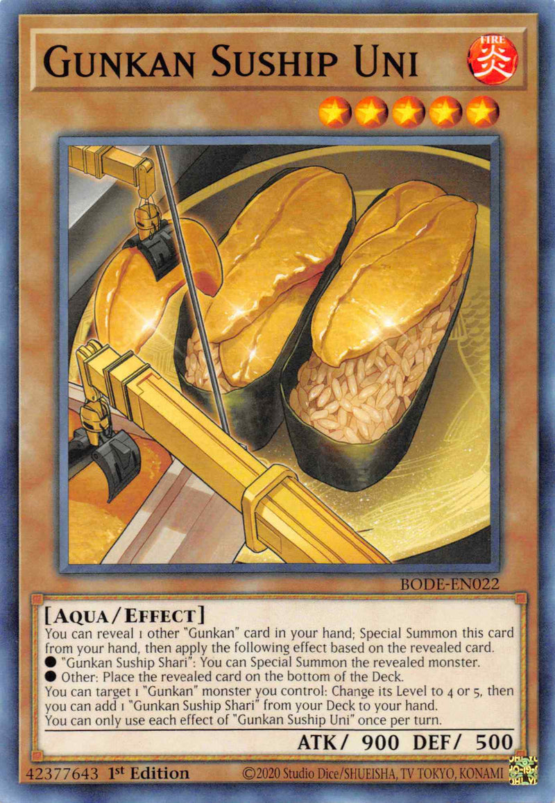 gunkan suship yugioh deck Yu-Gi-Oh! Ikura - MP22-EN128 - Common Gunkan Suship Catch-of-the-Day - Cyberstorm
