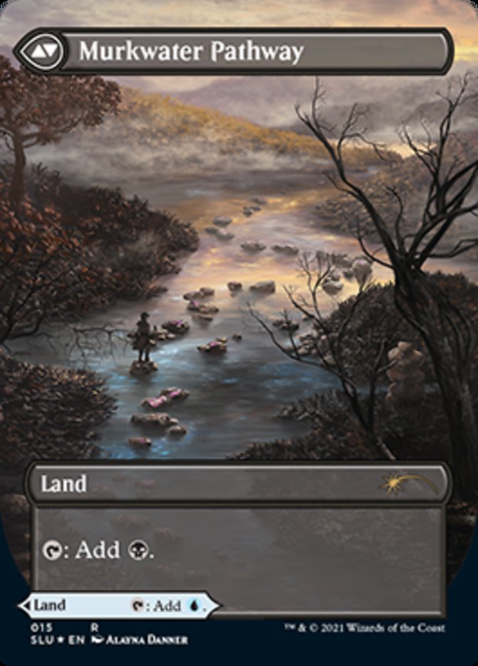 Clearwater Pathway // Murkwater Pathway (Borderless) [Secret Lair: Ult Clearwater Pathway // Murkwater Pathway (Borderless) [Secret Lair: Ult