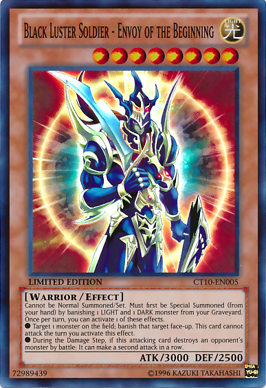 yugioh black luster soldier super soldier deck Black Luster Soldier