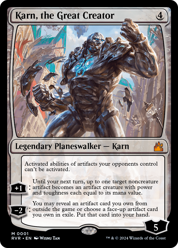 Karn, the Great Creator [Ravnica Remastered]