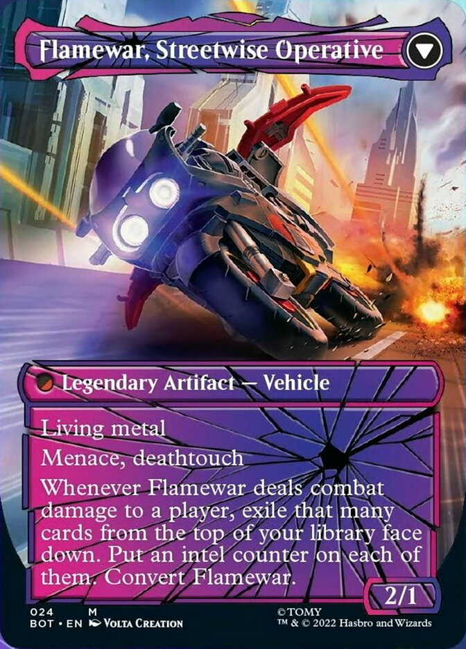 Flamewar, Brash Veteran // Flamewar, Streetwise Operative (Shattered G Flamewar, Brash Veteran // Flamewar, Streetwise Operative (Shattered G