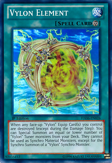 yugioh vylon cards Vylon Vanguard - HA05-EN016 Super Rare