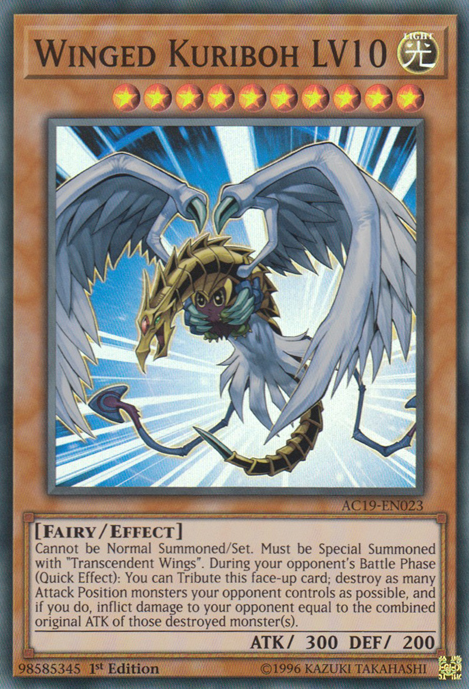 yugioh card winged kuriboh | Yu-Gi-Oh! Wiki OFFICIALLY LICENSED COLLABORATION WITH KONAMI CO Winged Kuriboh LV10 | Card