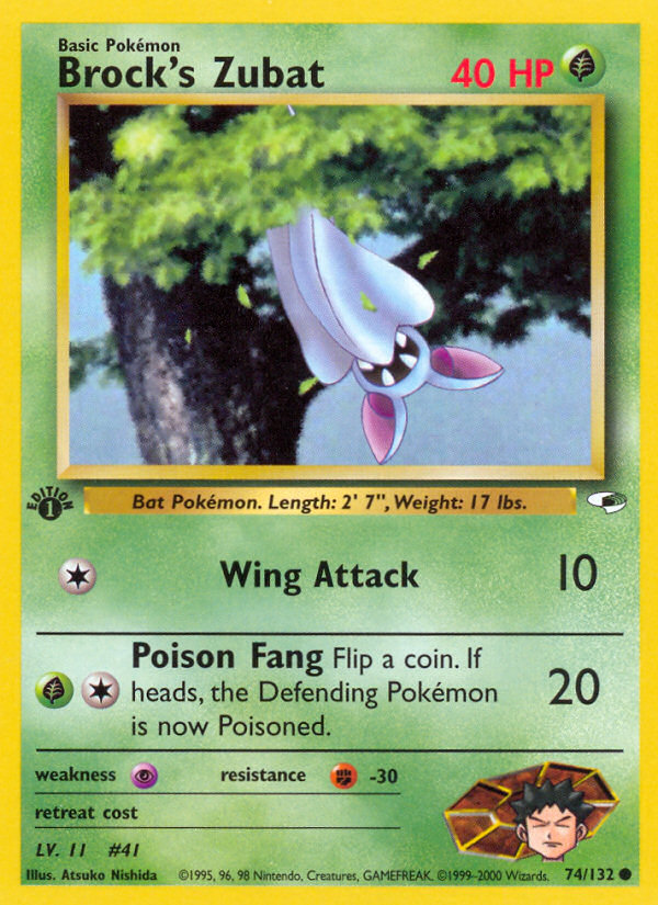 zubat pokemon card price Cards Guide 30 Retreat Cost Zubat HSUnleashed (Pokmon)