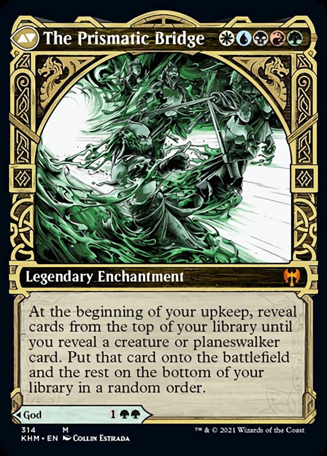 mtg kaldheim showcase cards Esika, God of the Tree // The Prismatic Bridge (Showcase) [Kaldheim]