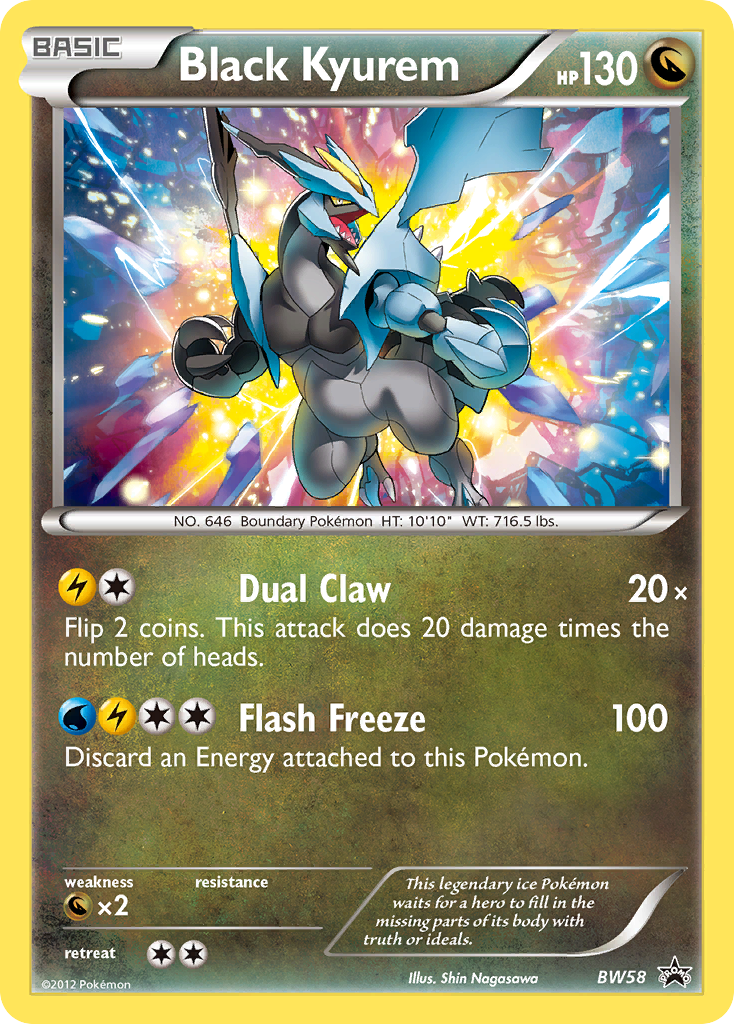 black kyurem pokemon card Black Kyurem #XY80 Prices | Pokemon Promo