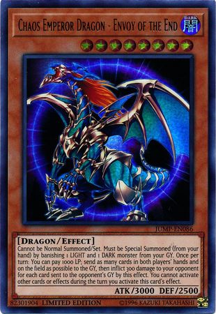 yugioh envoy cards Chaos Emperor Dragon