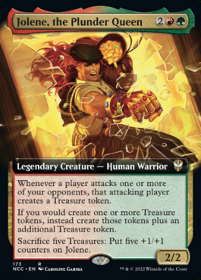 Jolene, the Plunder Queen (Extended Art) [Streets of New Capenna Comma Jolene, the Plunder Queen (Extended Art) [Streets of New Capenna Comma