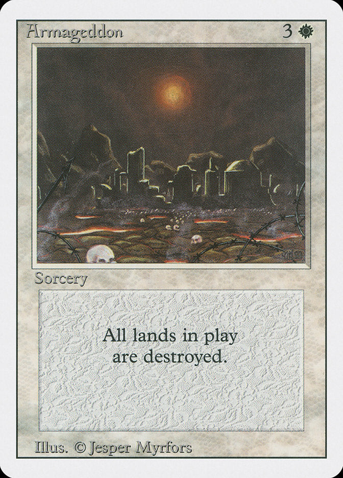 armageddon mtg card Armageddon [Revised Edition]