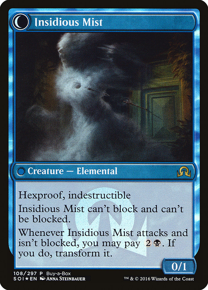 Elusive Tormentor // Insidious Mist (Buy-A-Box) [Shadows over Innistra