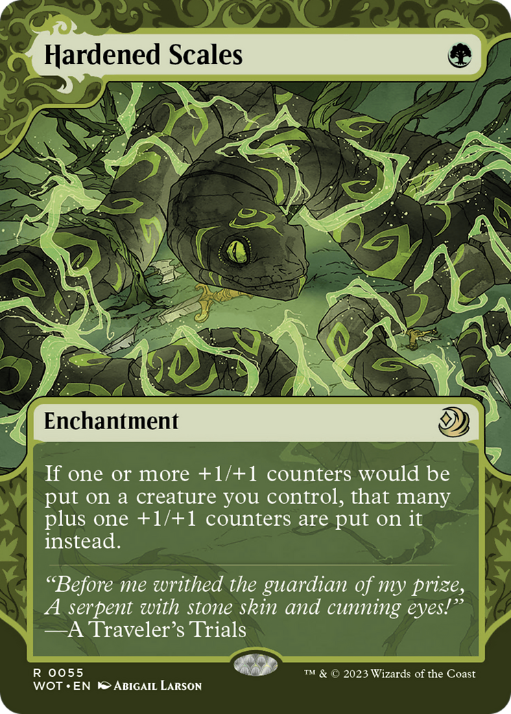 Hardened Scales [Wilds of Eldraine: Enchanting Tales]