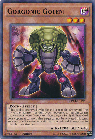 Gorgonic Golem [MP14-EN192] Common