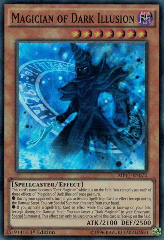 illusion yugioh cards Well what your opinion on Illusion Type as whole? My only problem is TCG Konami adding type along with Illusion. Why would not be simple Illusioist is beyond me. : r/yugioh