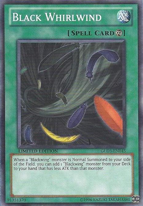 yugioh blackwing spell cards Against the Wind